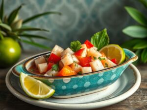 Ceviche Tropical de Verão