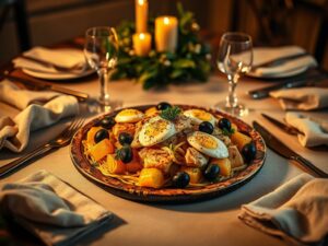 Bacalhau à Brás da Páscoa Musculosa
