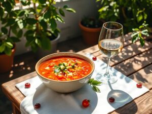 Gazpacho Refrescante de Verão